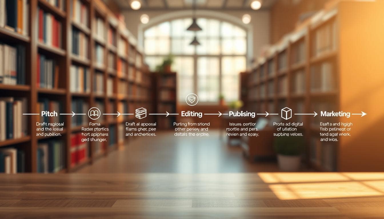 publishing timeline workflow